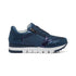 Sneakers blu con zip laterale e strass Lora Ferres, Donna, SKU w014000088, Immagine 0